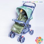 Прогулочная коляска Elephant BT-WS-0001 зелёная